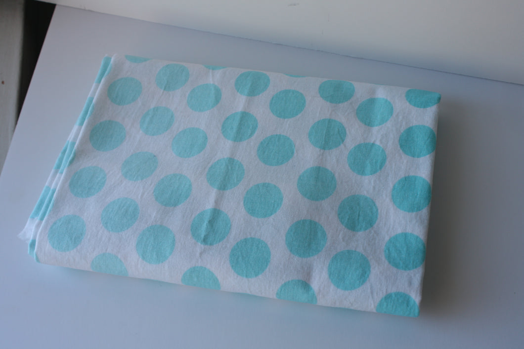 1 yard ombre dots in aqua from Chevron for Riley Blake fabrics