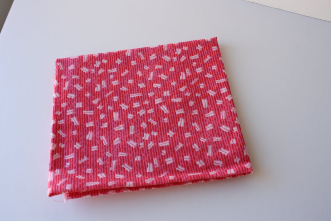 Fat 1/4 pink box fabric