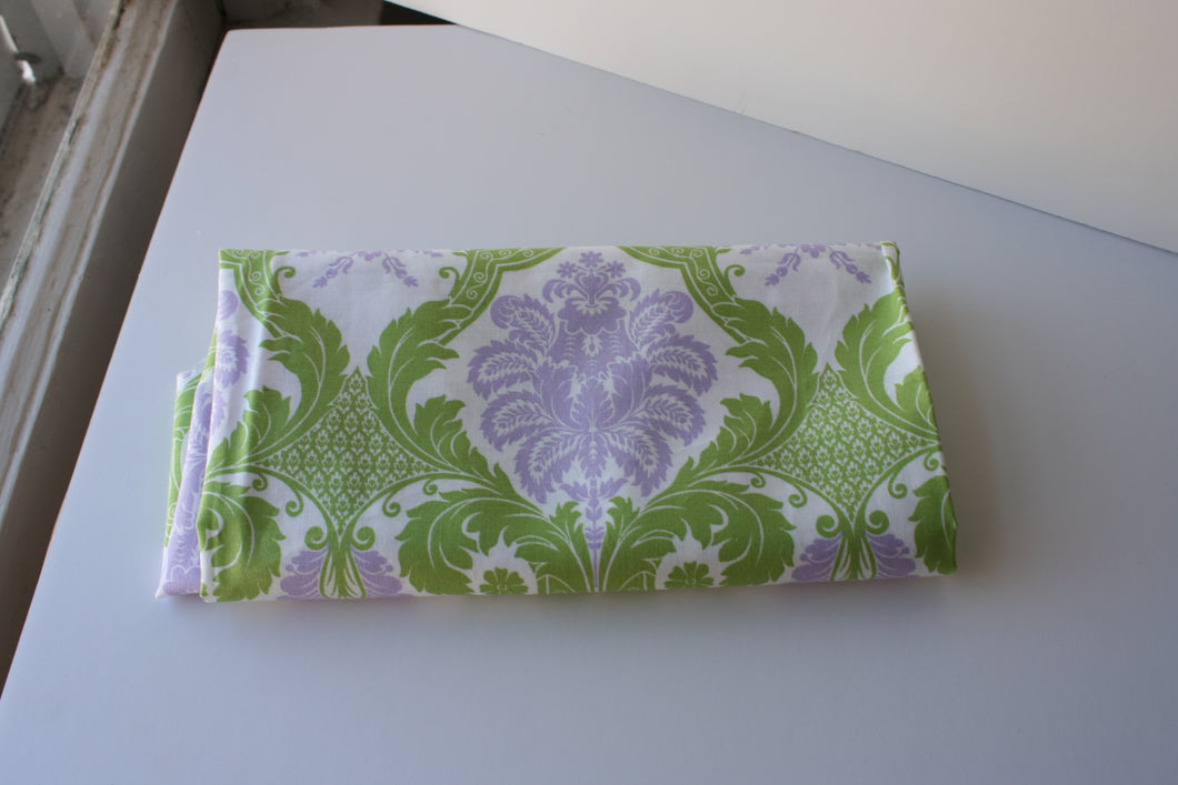 3/4 yard purple and green fabric from Waverly Inspirations for Walmart