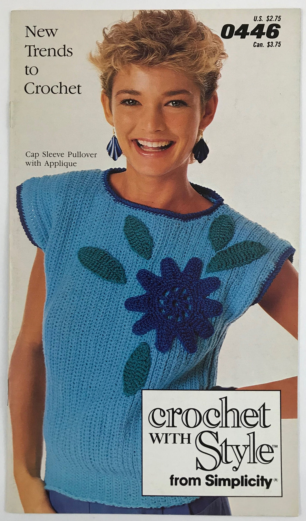 Vintage Crochet With Style From Simplicity Pattern Book: #446-New Trends to Crochet