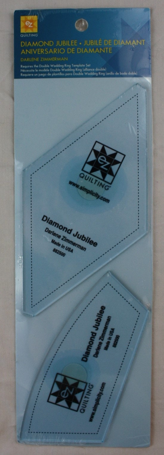 EZ Quilting Diamond Jubilee Template Set