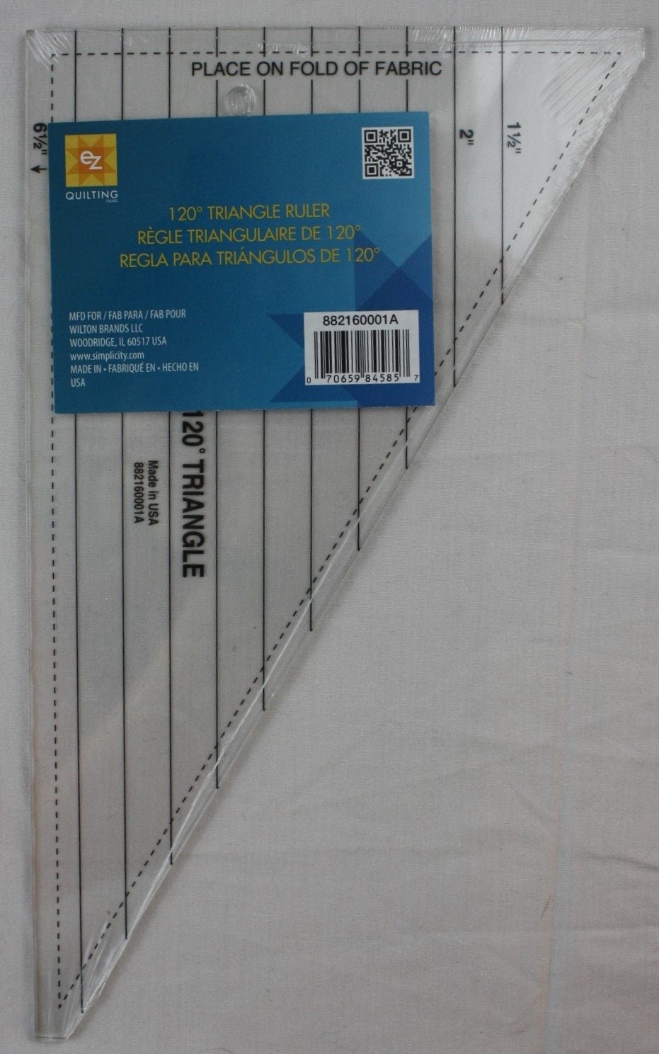 EZ Quilting 120 Degree Triangle Template