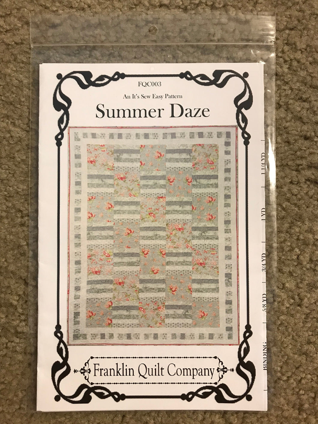 Summer Daze Quilt Pattern by Franklin Quilt Company