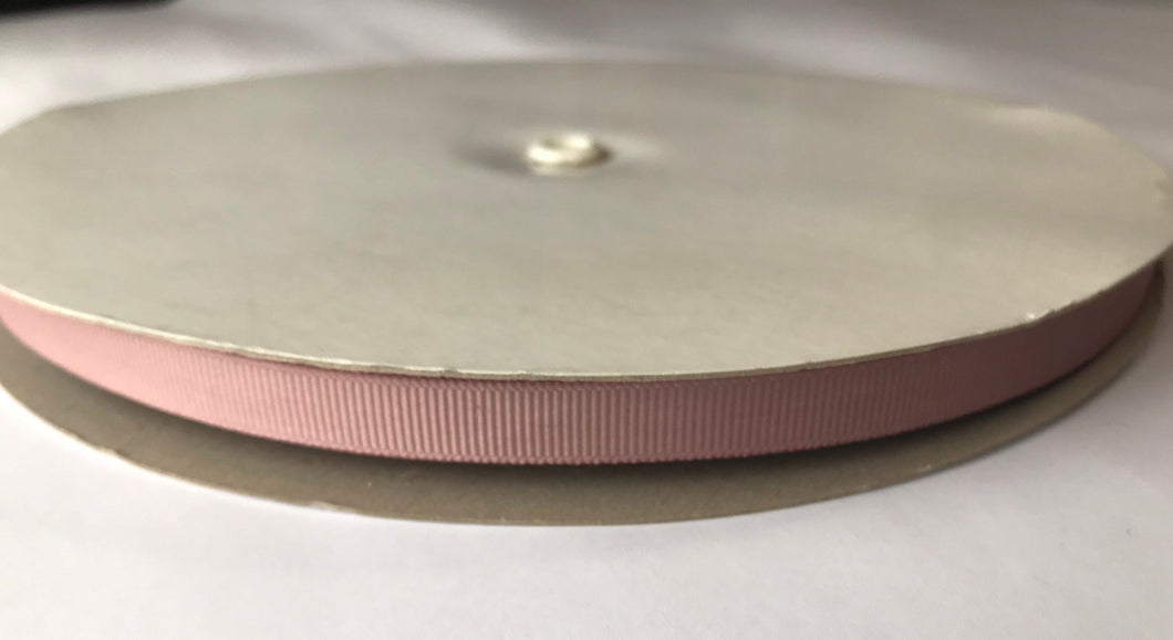 100 yard Spool of 3/8” Rose Pink Grosgrain Ribbon